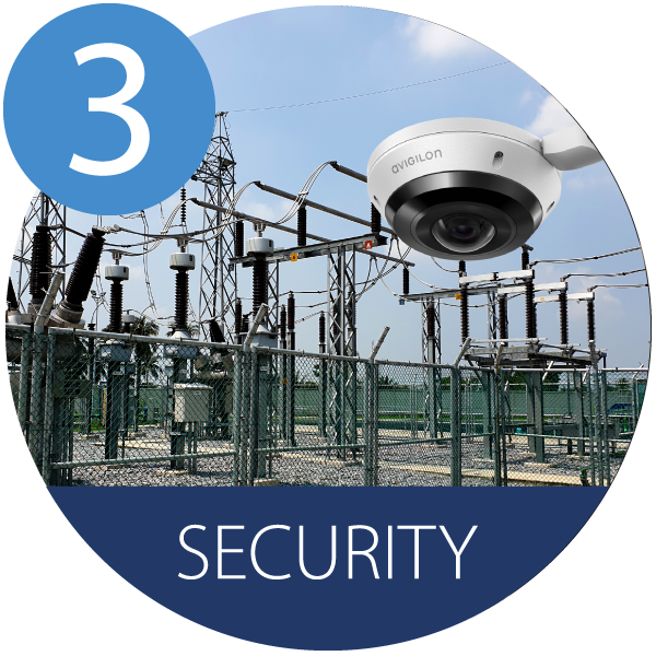 Substation Security Solutions for Electric Utilities